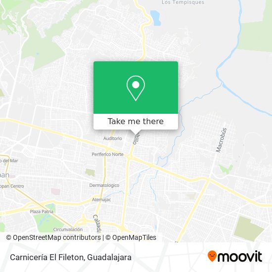 Carnicería El Fileton map