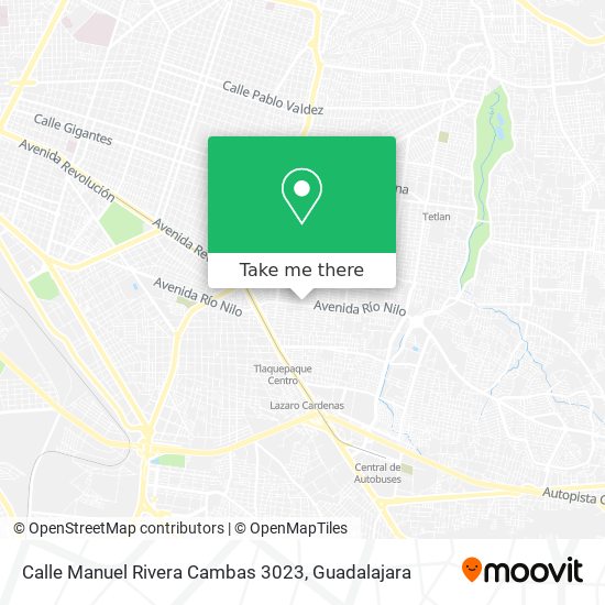 Calle Manuel Rivera Cambas 3023 map