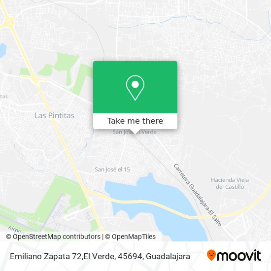 Emiliano Zapata 72,El Verde, 45694 map