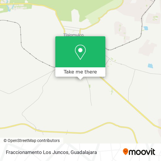 Mapa de Fraccionamento Los Juncos