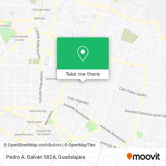 Pedro A. Galván 582A map