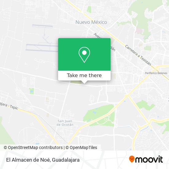 El Almacen de Noé map