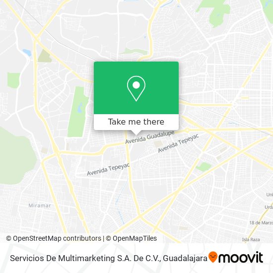 Servicios De Multimarketing S.A. De C.V. map