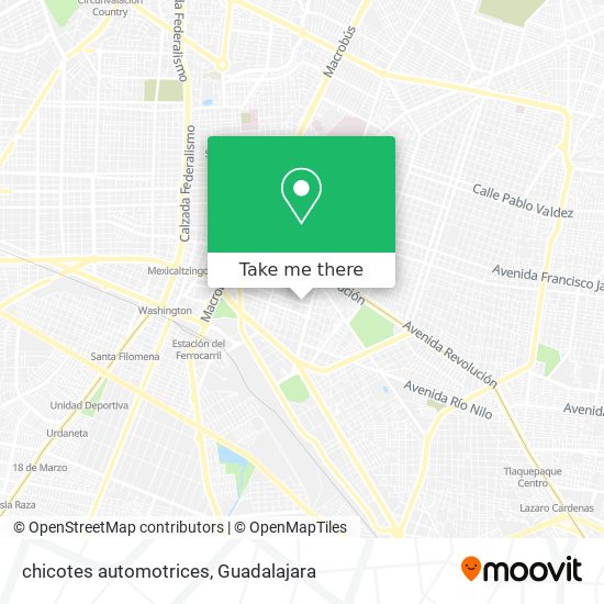 chicotes automotrices map