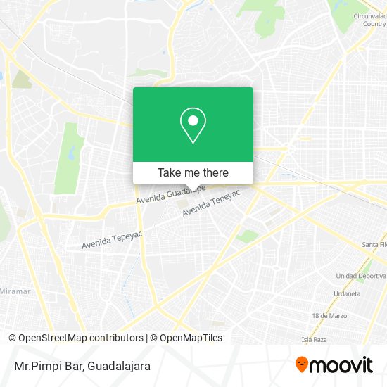 Mapa de Mr.Pimpi Bar