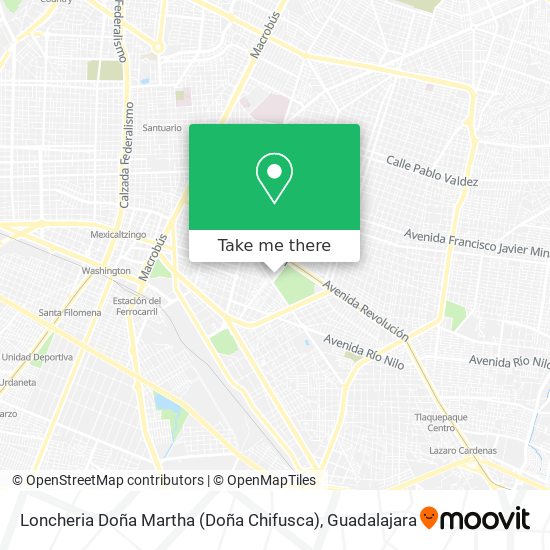 Mapa de Loncheria Doña Martha (Doña Chifusca)
