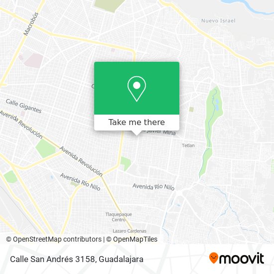 Mapa de Calle San Andrés 3158