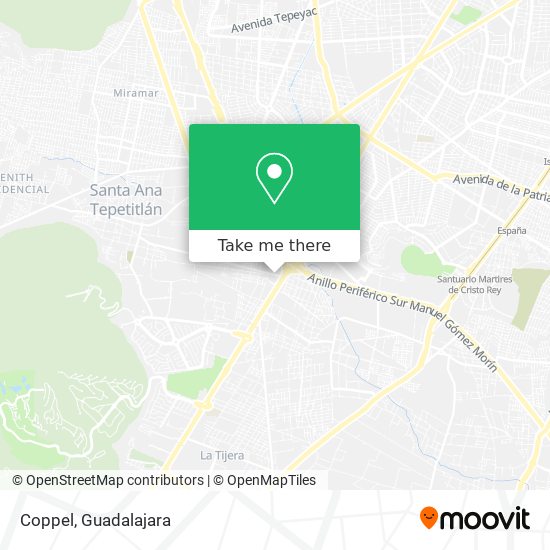 Coppel map