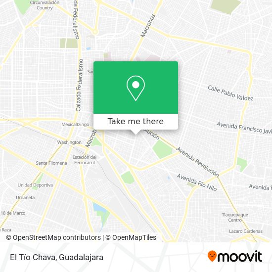 Mapa de El Tío Chava