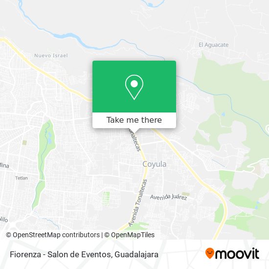 Fiorenza - Salon de Eventos map