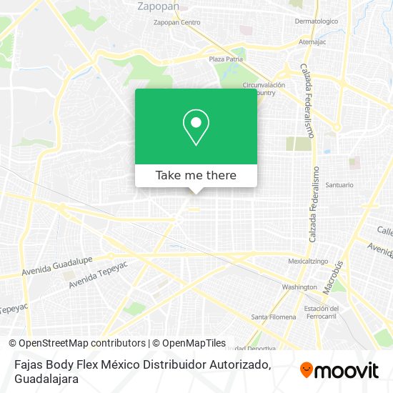 Fajas Body Flex México Distribuidor Autorizado map