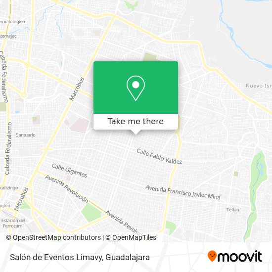 Salón de Eventos Limavy map
