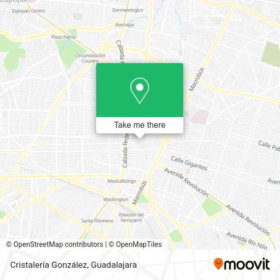 Cristalería González map