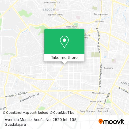 Avenida Manuel Acuña No. 2520 Int. 105 map