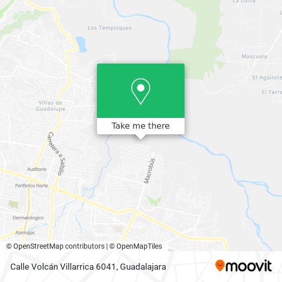 Calle Volcán Villarrica 6041 map