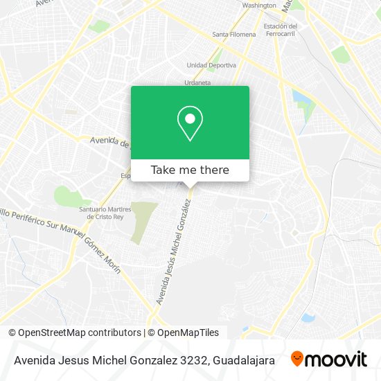 Avenida Jesus Michel Gonzalez 3232 map