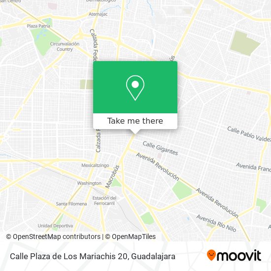 Calle Plaza de Los Mariachis 20 map
