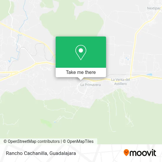 Rancho Cachanilla map