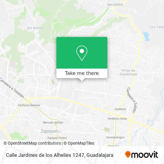 Calle Jardines de los Alhelíes 1247 map