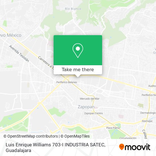 Luis Enrique Williams 703-I INDUSTRIA SATEC map