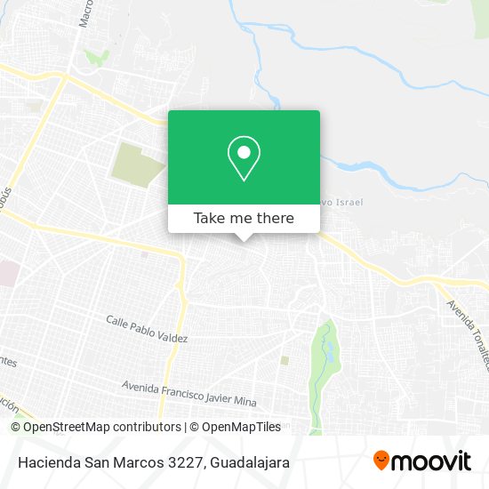 Mapa de Hacienda San Marcos 3227