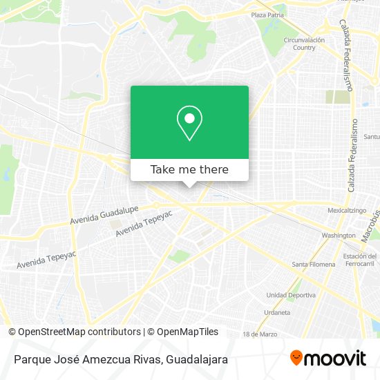 Parque José Amezcua Rivas map