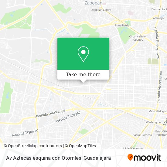 Av Aztecas esquina con Otomíes map
