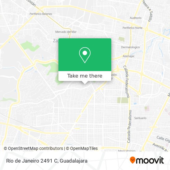 Río de Janeiro 2491 C map
