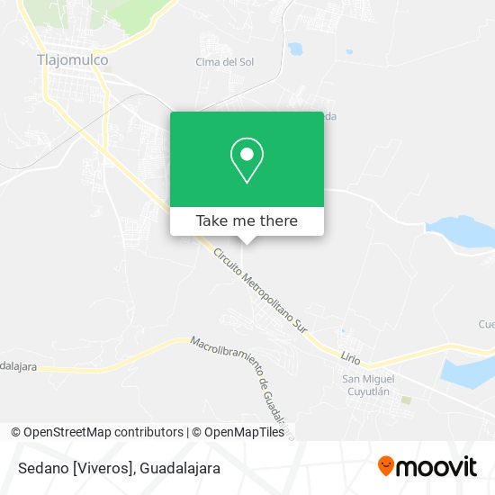 Sedano [Viveros] map