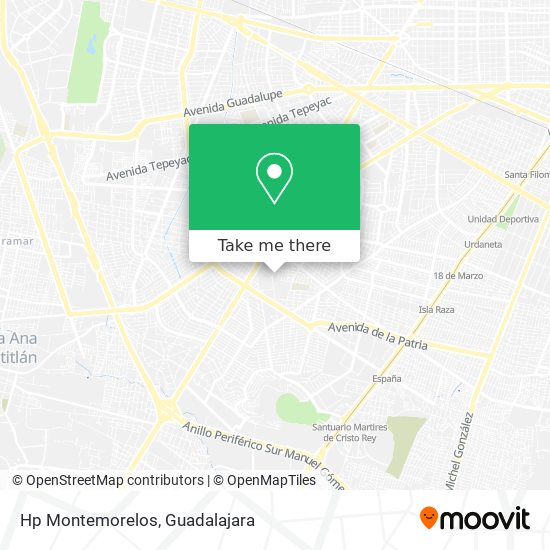 Hp Montemorelos map