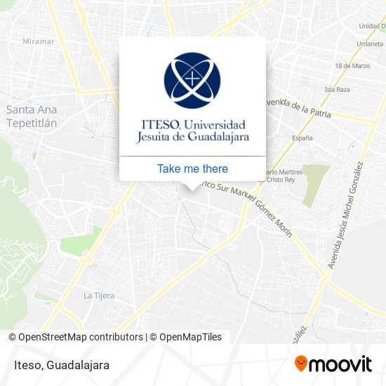 Iteso map