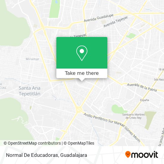 Mapa de Normal De Educadoras