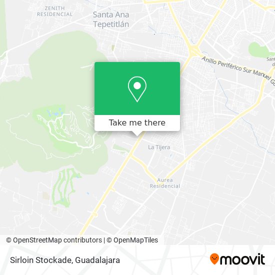 Mapa de Sirloin Stockade