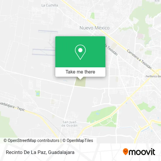 Mapa de Recinto De La Paz