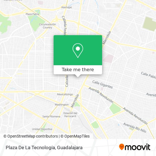 Plaza De La Tecnología map