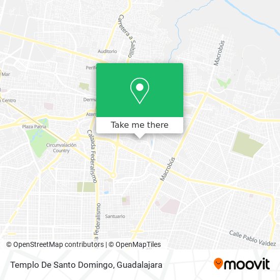 Templo De Santo Domingo map