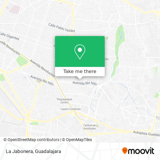 Mapa de La Jabonera