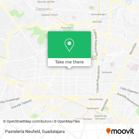Pastelería Neufeld map