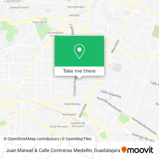 Mapa de Juan Manuel & Calle Contreras Medellín
