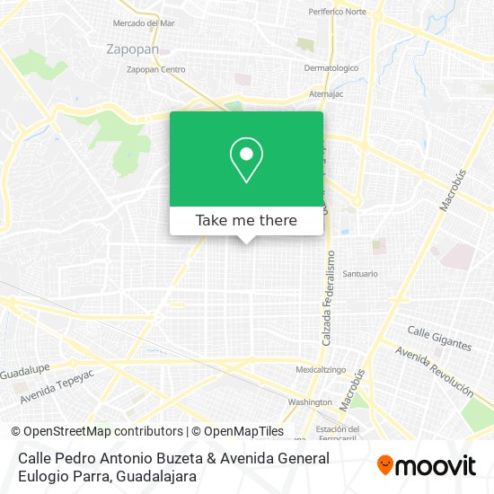 Mapa de Calle Pedro Antonio Buzeta & Avenida General Eulogio Parra