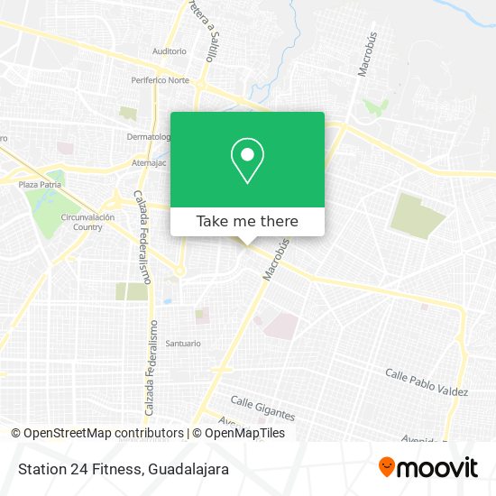 Mapa de Station 24 Fitness