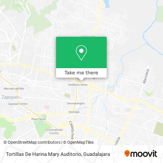 Tortillas De Harina Mary Auditorio map