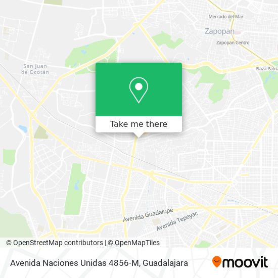 Avenida Naciones Unidas 4856-M map