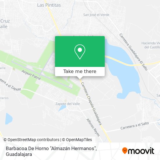 Mapa de Barbacoa De Horno "Almazán Hermanos"