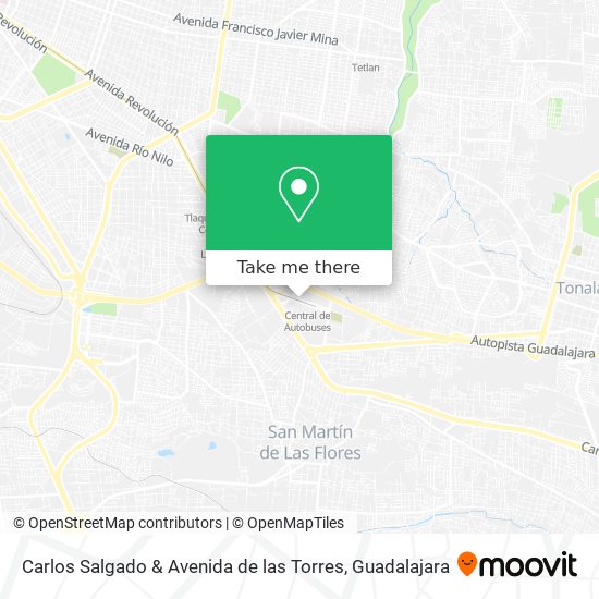 Carlos Salgado & Avenida de las Torres map
