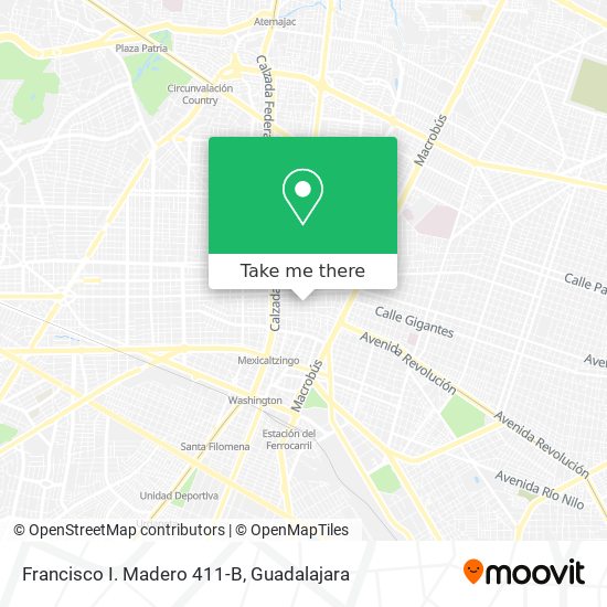 Francisco I. Madero 411-B map