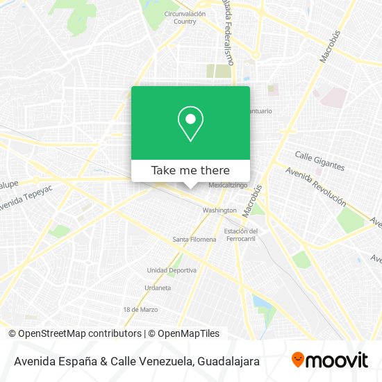 Mapa de Avenida España & Calle Venezuela