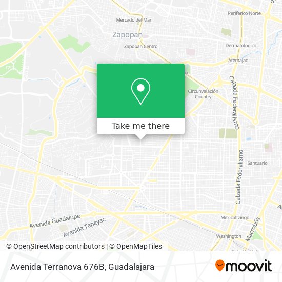Avenida Terranova 676B map