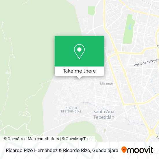 Mapa de Ricardo Rizo Hernández & Ricardo Rizo
