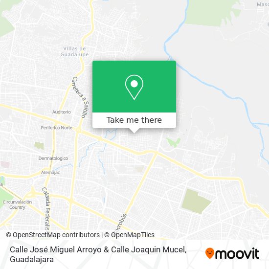 Calle José Miguel Arroyo & Calle Joaquin Mucel map